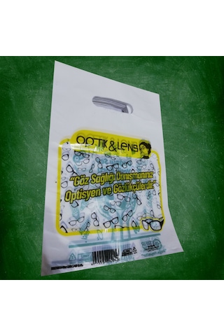 Merpak Baskılı Poşet Gözlük Poşeti El Geçme 22 x 32 CM 5 KG