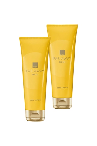 Avon Far Away Shine Vücut Losyonu 2 x 125 ML