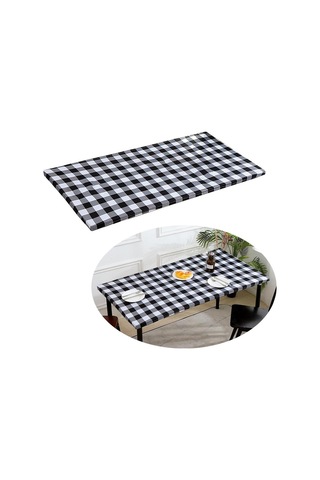 Suntek Magideal Dikdörtgen Polyester Masa Örtüsü Düğün Ev 122x61cm-stil-b