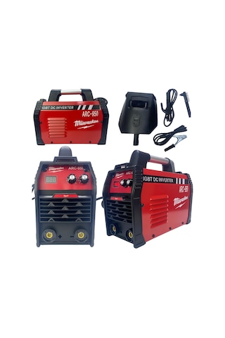 Milwaukee Eea408 Arc 950 Dc İnverter Dijital Kaynak Makinesi Kırmızı