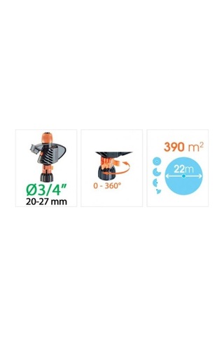 Claber 8705 Sprınk Pulsar Sistem 3/4"