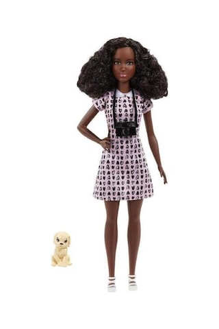 Barbie Meslekler Kariyer Bebekleri Fotoğrafçı Zenci Barbie Köpeği