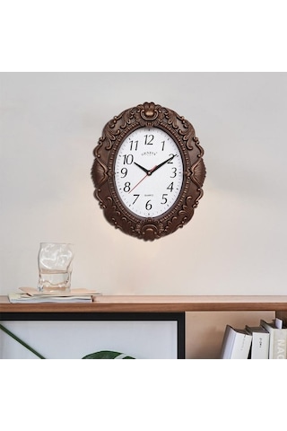 Pazly Suntek Sessiz Saatleri Saati Rengi Duvar Dekoratif Ahşap-rengi Ahşap 14'' & Gw Çok Renkli