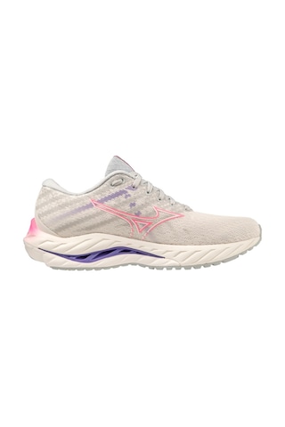 Mizuno Wave Inspire 19 Kadın Koşu Ayakkabısı Beyaz / Pembe Çok Renkli