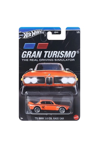 Gran Turısmo Series Tekli Arabalar '73 Bmw 3.0 Csl Race Car Exclusive Turuncu
