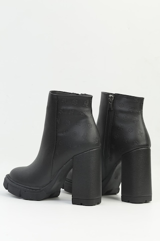 Pierre Cardin Pc-54112 Kadın Siyah Platform Topuklu Bot 001