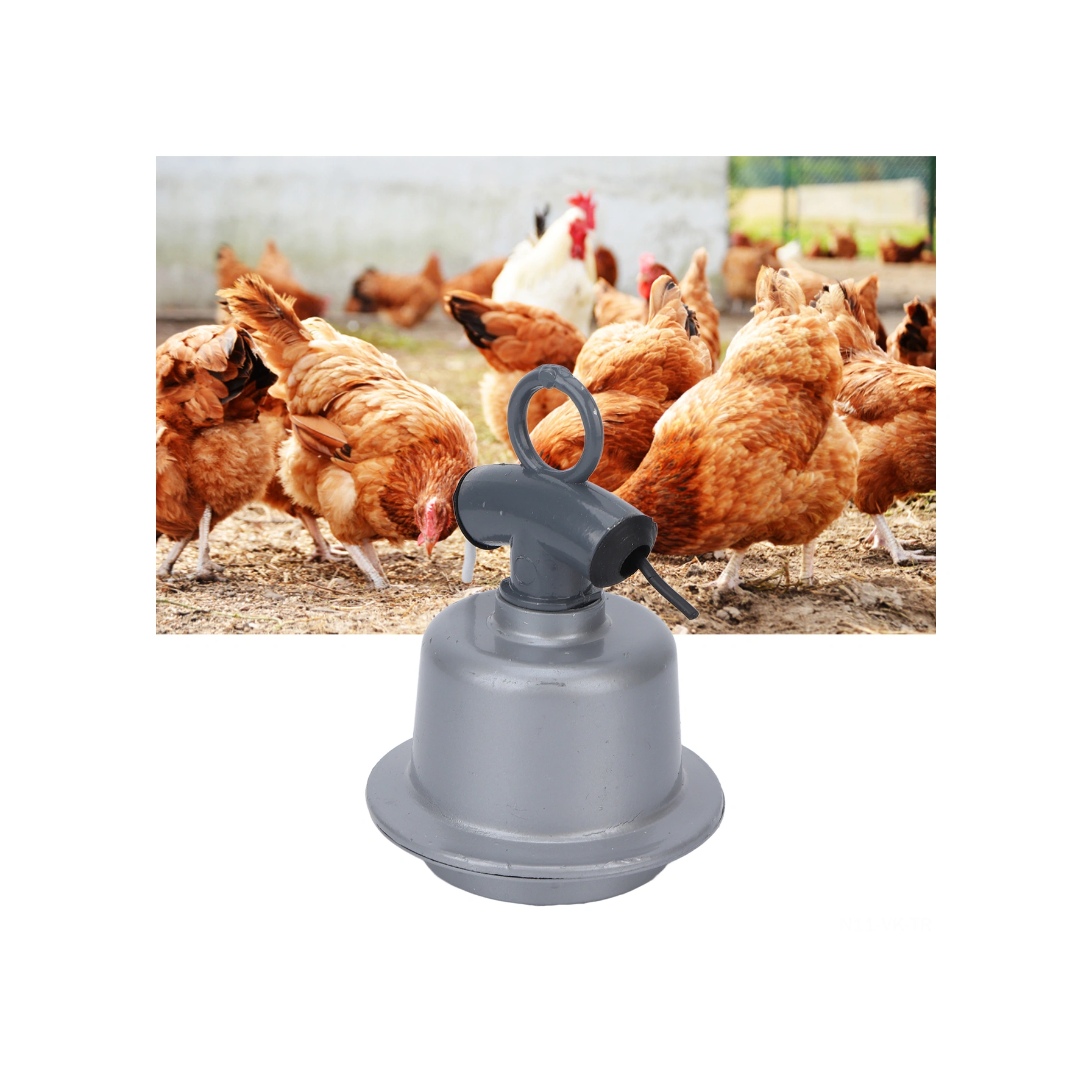 Vkemall Domuz Yavruları İçin E27 Seramik Isı Lambası Tutucu - Domuzluk Isıtma, Erimeye Dayanıklı, Kolay Kurulum