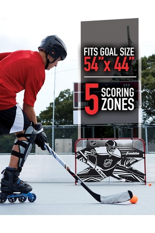 Franklin Sports Nhl Hockey Goalie Shooting Target - Hockey Goal Practice Target - Street Hockey Net Goalie Target Çok Renkli