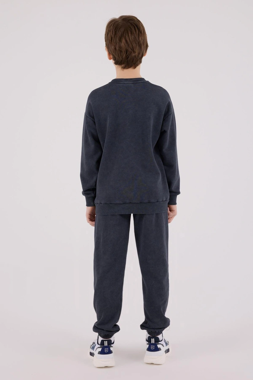 Rolypoly Erkek Çocuk Eşofman Takımı Antrasit-1733 Antrasit