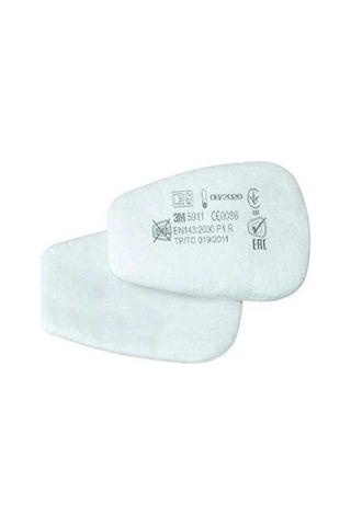 3M 5911 P1 Toz ve Sis Filtresi (1 Çift)