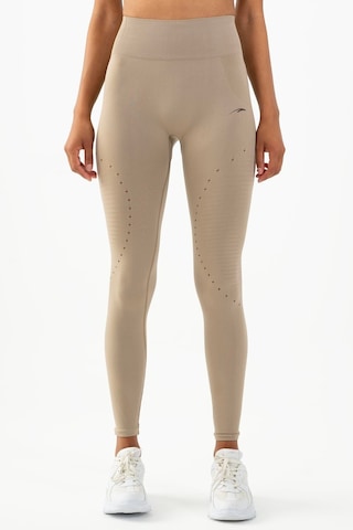 Maraton Active Slimfit Kadın Koşu Açık Vizon Tayt 812118-açık Vizon