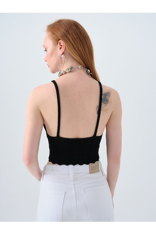 LOFT Slim Fit Kadın Bluz K.kol Lf2040228 Q1.v1 Siyah