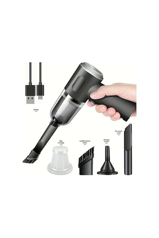 Willowhaven Kablosuz Islak Kuru El Süpürgesi Yüksek Güçlü Motor Pil İki Filtre Ev Araç