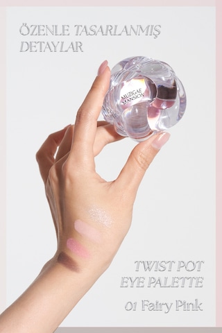 Muzıgae Mansıon Twist Pot Eye Palette 01 Fairy Pink