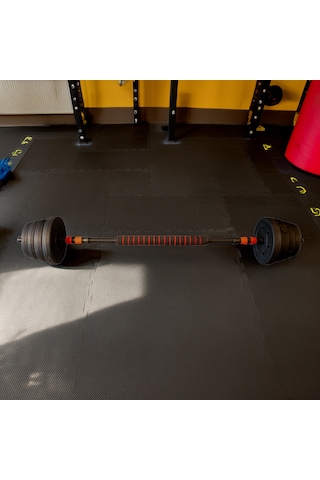 Woqes Çok Fonksiyonlu Dambıl Ve Bar Seti 28 Kg Ayarlanabilir Ağırlıklar 2.5-2-1.25-1 Kg + 4 Klipsli