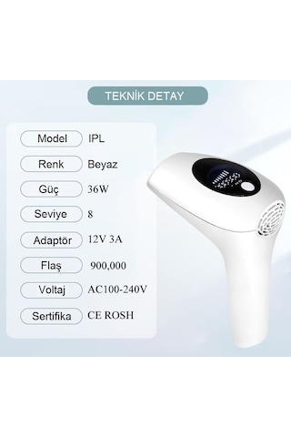 EYM IPL Lazer Epilasyon Cihazı