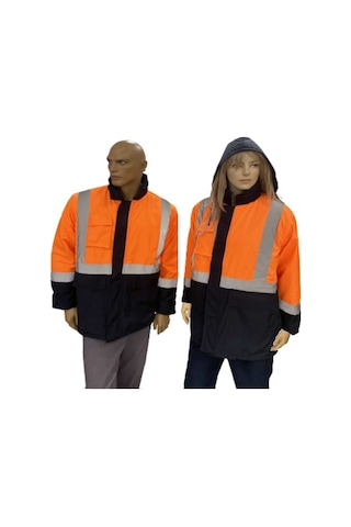 Reflektörlü Iş Güvenlik Montu-With Reflector Work Safety Jacket (521424416)