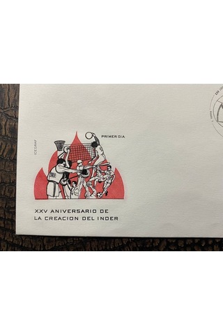 Cuba Fdc / Küba İlk Gün Zarfı Iıv Aniversario De La Creacion Del İnder