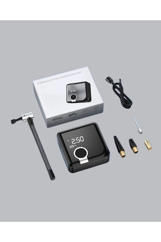 Bfs Dijital Ekranlı Taşınabilir Akıllı Araç Hava Kompresörü