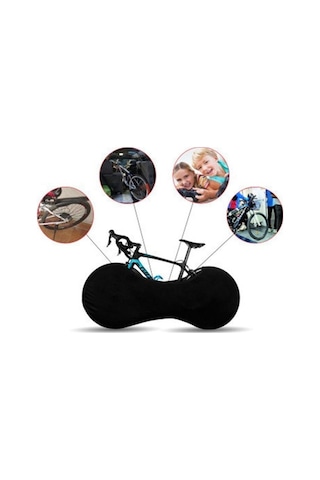 Novahub Toz Geçirmez Bisiklet Koruyucu Kapak, Mor, Anti-çizilmeli, Bisiklet Ve Çocuk Güvencesi