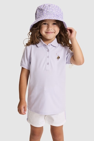 U.s. Polo Assn. Kız Çocuk Lila Tişört Basic 50325592-vr034