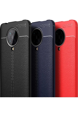 Xiaomi Poco F2 Pro Kılıf Zore Niss Silikon Kapak Siyah