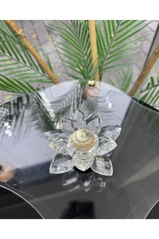 Gaelle Dekoratif Lotus Beyaz
