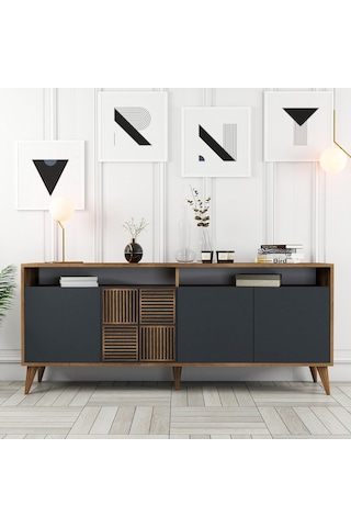 Variant Variant Milan Konsol - Ceviz / Antrasit