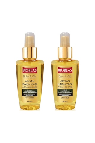 Bioblas Organic Oils Argan Saç Bakım Yağı 2 x 100 ML