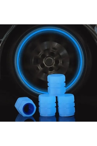 Oto Fosforlu Sibop Kapağı Seti Mavi