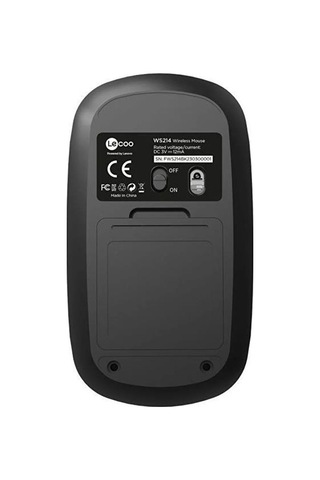 Lecoo, Ws214 2.4ghz Kablosuz 1200dpı Siyah Optik Mouse
