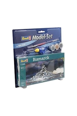Revell 1 1200 Bismarck Kit Model Seti 658802
