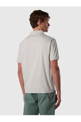 North Sails Kısa Kollu Pamuklu Erkek Polo Yaka T-shirt-33480 Gri