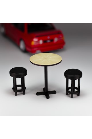 1/24 Ölçek Diorama Bar Masası Seti, Cafe Masası Seti, Diorama Seti, 1:24 1/24 Ölçek Diorama Bar Masası Seti, Cafe Masası Seti, Diorama Seti, 1:24