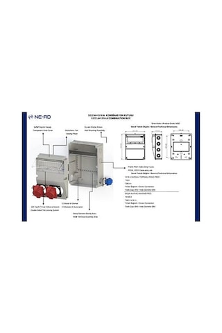 Nead Kombi Nasyon 5x32a 2 Adet Ön + 1x16a 2 Adet Yan Nead 5022