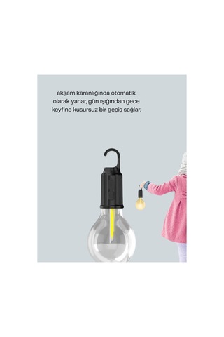 Mercansa Dış Mekan Kullanımına Uygun Led Lamba Çok Renkli
