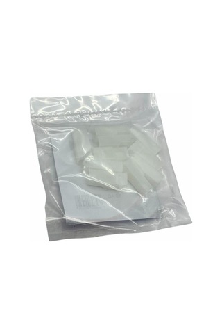 Tekli Konnektor Kilitlemeli Fiş Kılıfı Standart 6.3 Mm Beyaz 10 Ad
