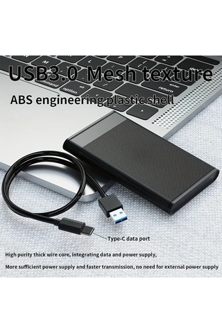 Fastbuy Dream011 Hızlı 3.0 Usb Taşınabilir 320gb Sabit Disk Type-c, Hafif Dayanıklı Tv Bilgisayar Uyumlu