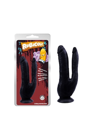 Lilitu Shop Chisa Rubicon Belden Bağlamalı Realistik Çatal Zenci Dildo Penis