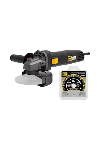 Cat Dx3090 720watt 125mm Profesyonel Avuç Taşlama + Da09052 Genel Amaçlı Elmas Kesme Diski