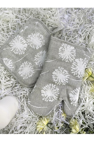 Cherir Eldiven Ve Tutacak Seti 212008145 Gri