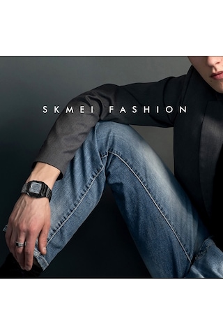 Dofolink Skmeı Erkek Kol Saati 3atm Su Geçirmez Çift Zaman 5 Alarm Güneşışığı Stopwatch Multifonksiyonlu Paslanmaz Çelik Kordon Gold