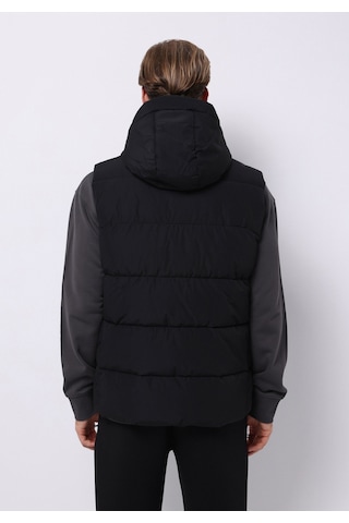 Colins Slim Fit Erkek Siyah Yelek Cl1076538 Q1.v1 Blk Siyah