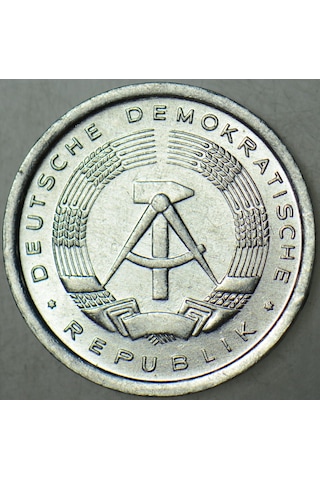 Doğu Almanya 1 Pfennıg 1989 A. Ddr. Çil -