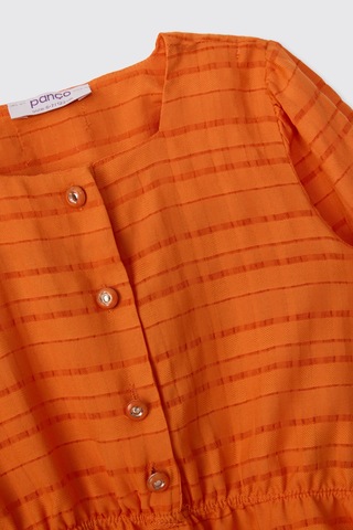 Panço Kız Çocuk Oranj Bluz 2611gk57030 Turuncu