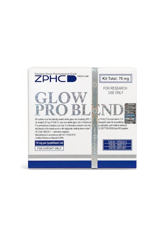 Zphc Glow Pro Mix 70mg Bpc157 + Tb500 + Ghk-cu Zphc Glow Pro Mix 70mg Bpc157 + Tb500 + Ghk-cu