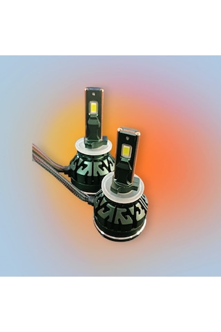 H27 Led Zenon Şimşek Forte Beyaz 18000lümen 65w Garantili 12-24v
