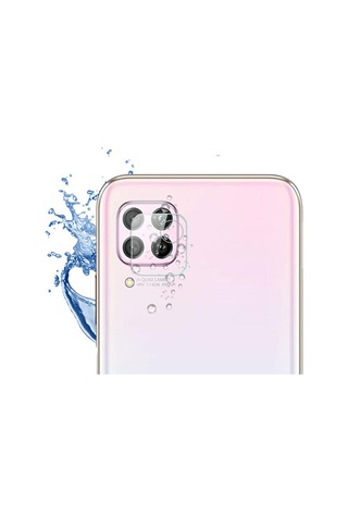 Huawei P40 Lite Kamera Lens Koruyucu 3D Cam
