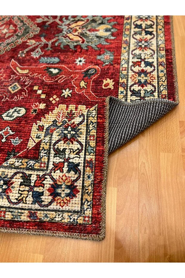 Mevlana Bazaar Klasik Anadolu Desenli 160 X 230 Baskı Halı Çok Renkli