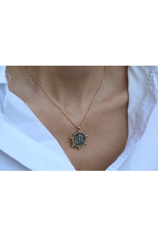 Reis T6075 North Necklace Altın 50 CM